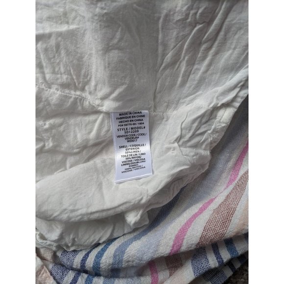 Splendid Summer Women's Multi Color Stripped Tiered Maxi Dress - Size Small - Picture 9 of 9